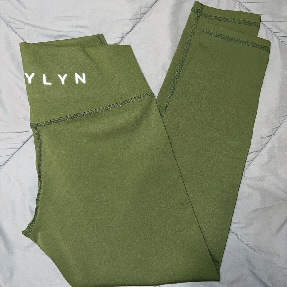 Olive Green Workout Leggings